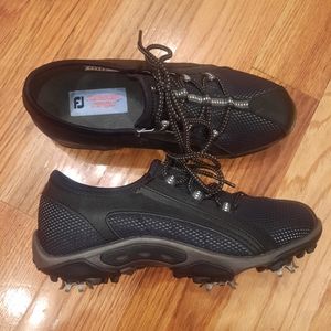 FootJoy Summer Series Black Mesh Golf‎ Shoes - 5M - Womens